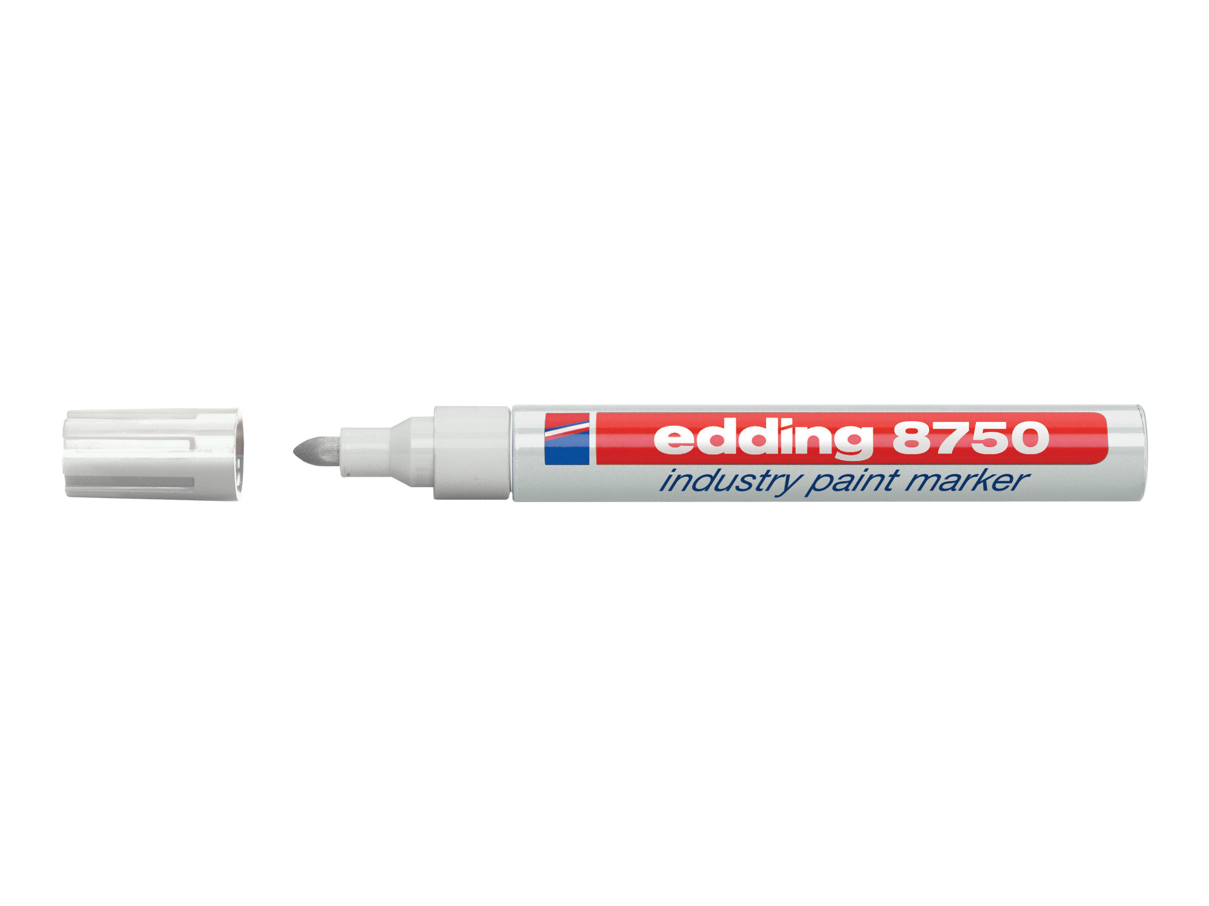 edding 8750 industry paint Markør Hvid