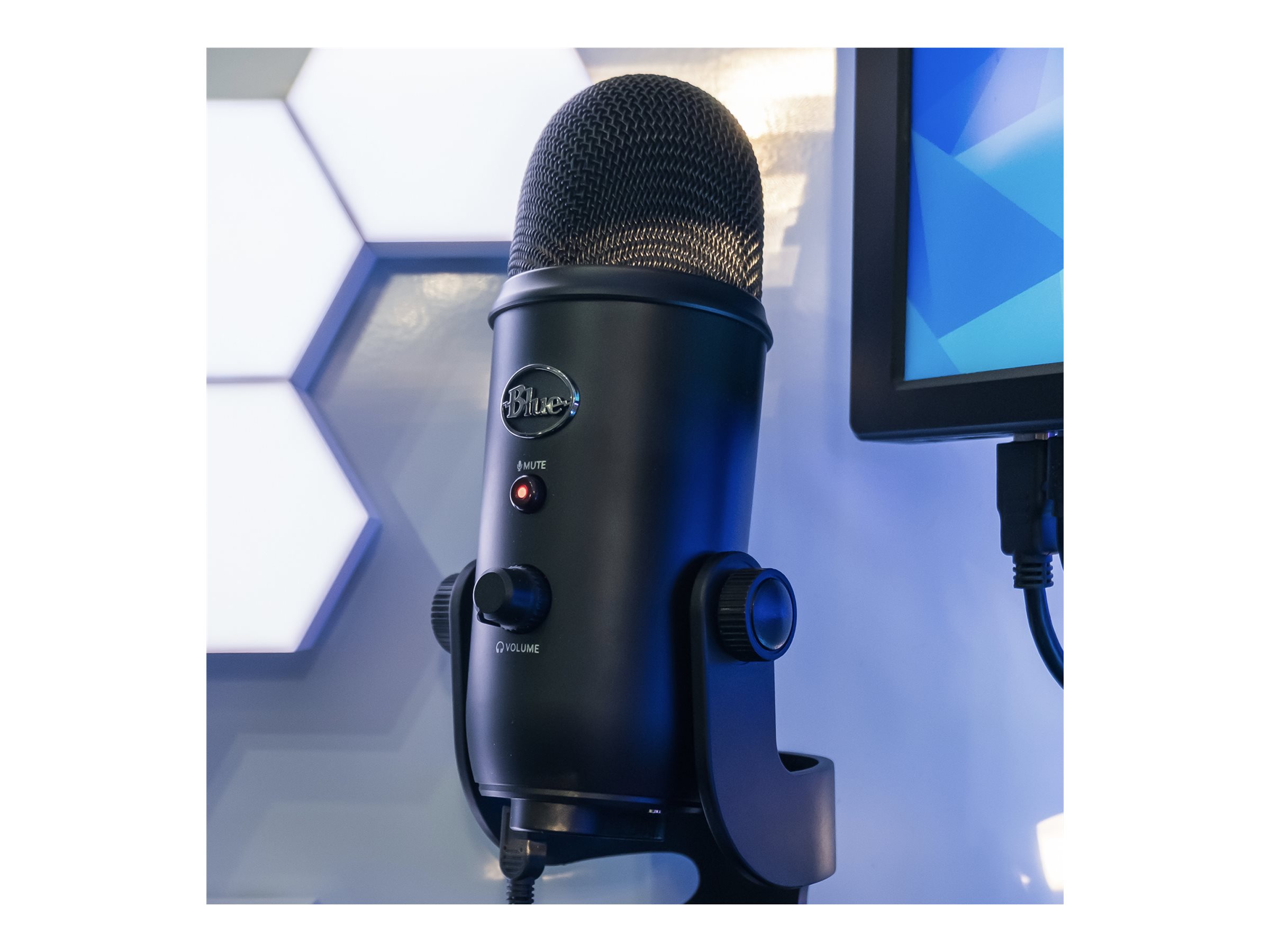 Blue Microphones Yeti Mikrofon Kablet 4.5mV/Pascal Sort