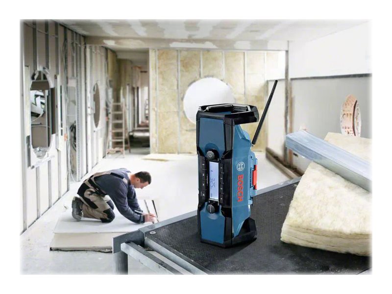 Bosch GPB 18V-2 C Professional Jobsteds-radio Sort Blå