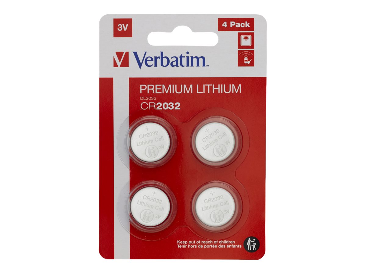 Verbatim Batteri CR2032