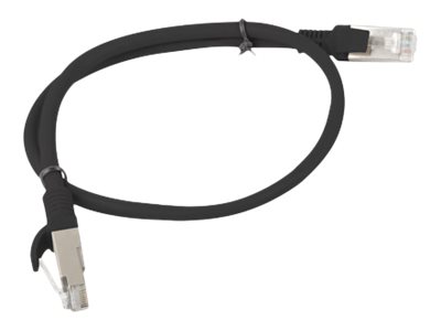Lanberg CAT 6 Ikke afskærmet parsnoet (UTP) 50cm Patchkabel Sort RAL 9004