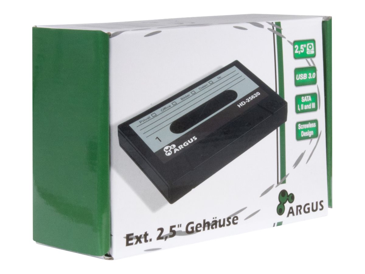 Argus Ekstern Lagringspakning USB 3.0 SATA 6Gb/s