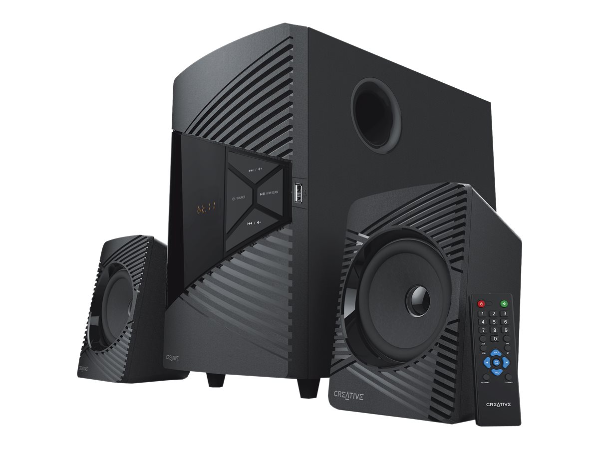 Creative SBS E2500 2.1-kanal Højttalersystem Sort