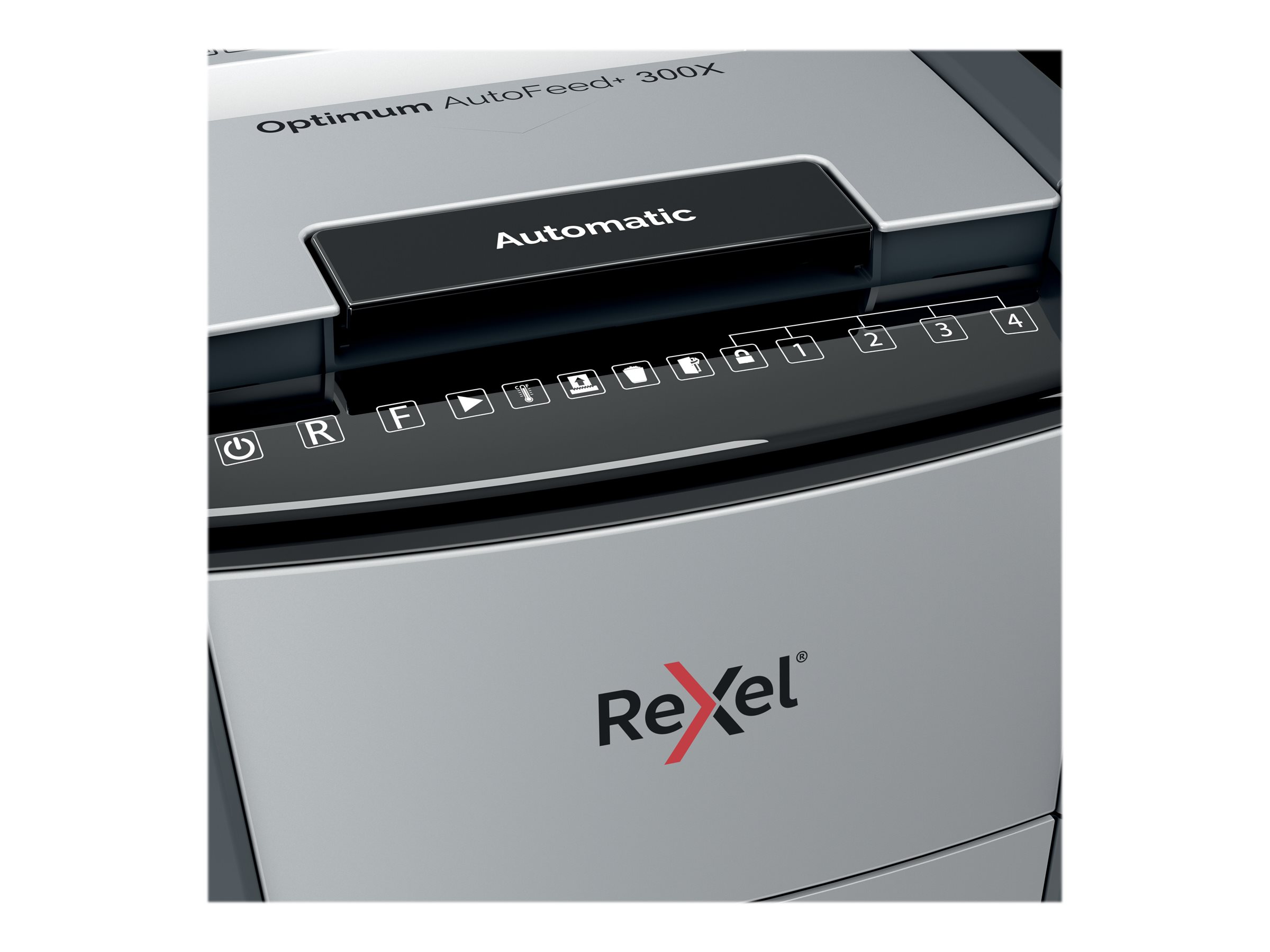 Rexel Optimum AutoFeed+ Makulator Kryds snit 4 x 25 mm