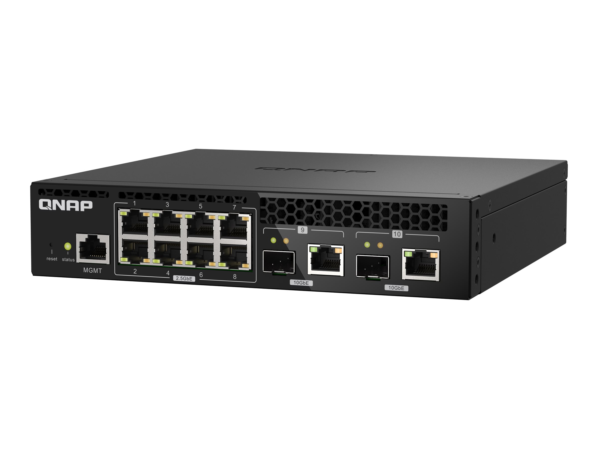 QNAP QSW-M2108R-2C Switch 10-porte 2.5 Gigabit