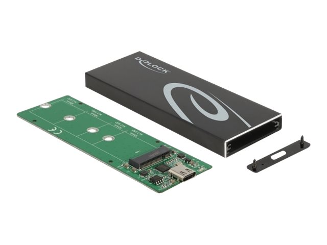 DeLOCK Ekstern Lagringspakning USB 3.2 (Gen 2) M.2 Card / SATA 6Gb/s
