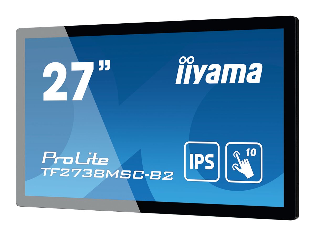 iiyama ProLite TF2738MSC-B2 27 A-MVA+ 1920 x 1080 (Full HD) DVI HDMI DisplayPort 60Hz