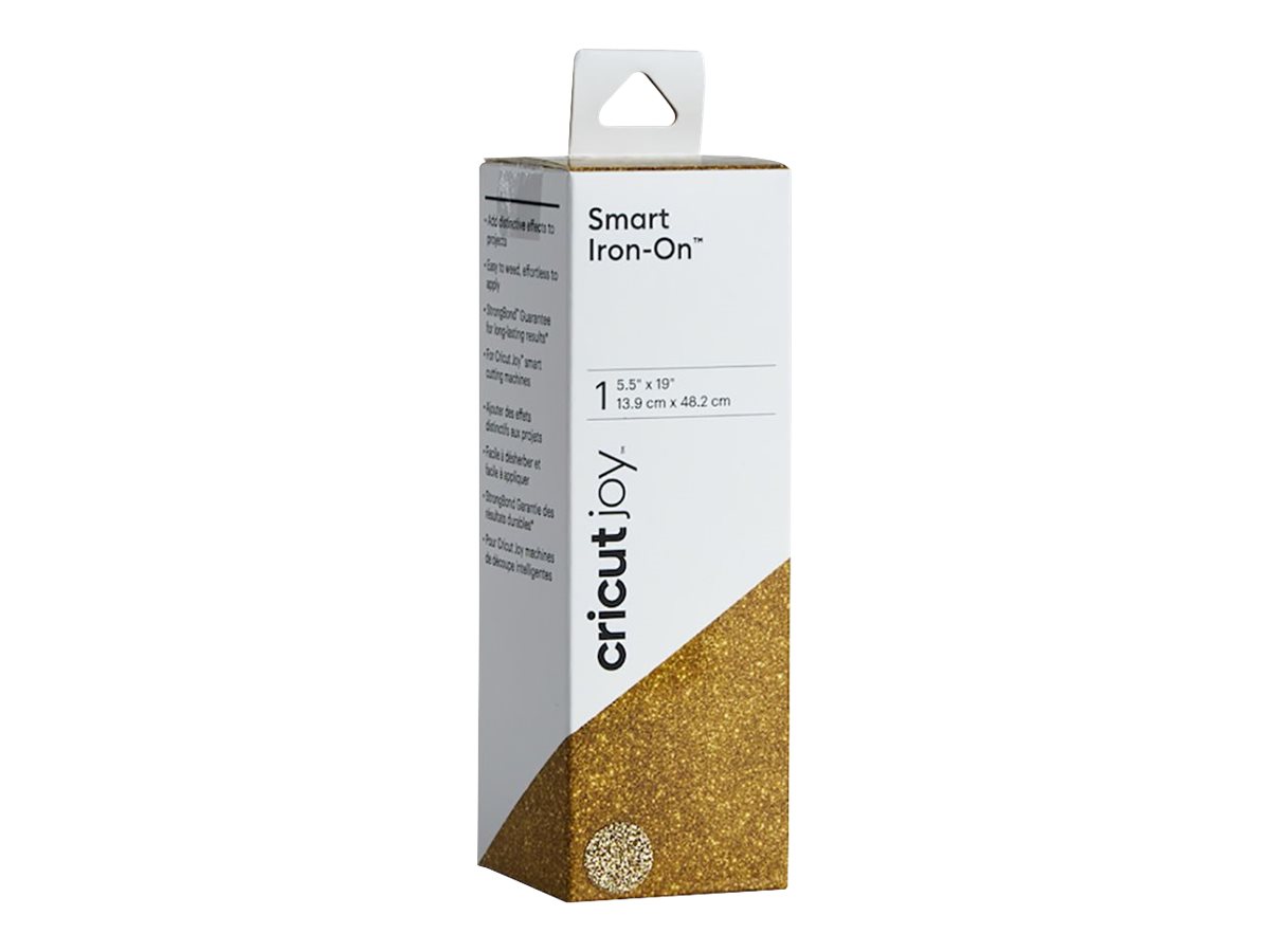 Cricut Joy Smart Iron-On Hobbymateriale Glitterguld