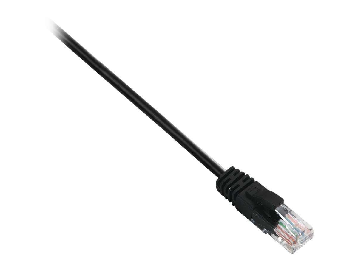V7 CAT 6 Ikke afskærmet parsnoet (UTP) 1m Patchkabel Sort