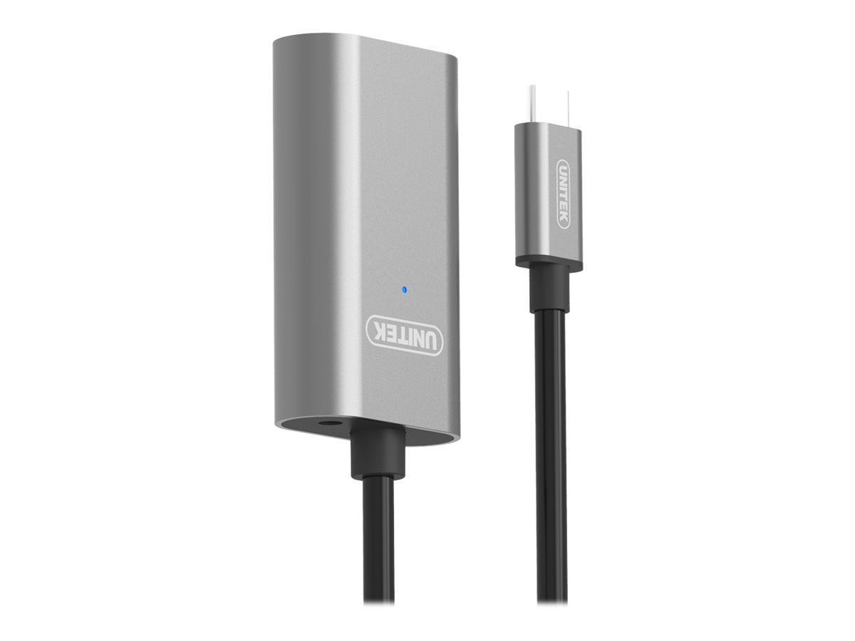 Unitek U305A USB Type-C forlængerkabel 5m Grå