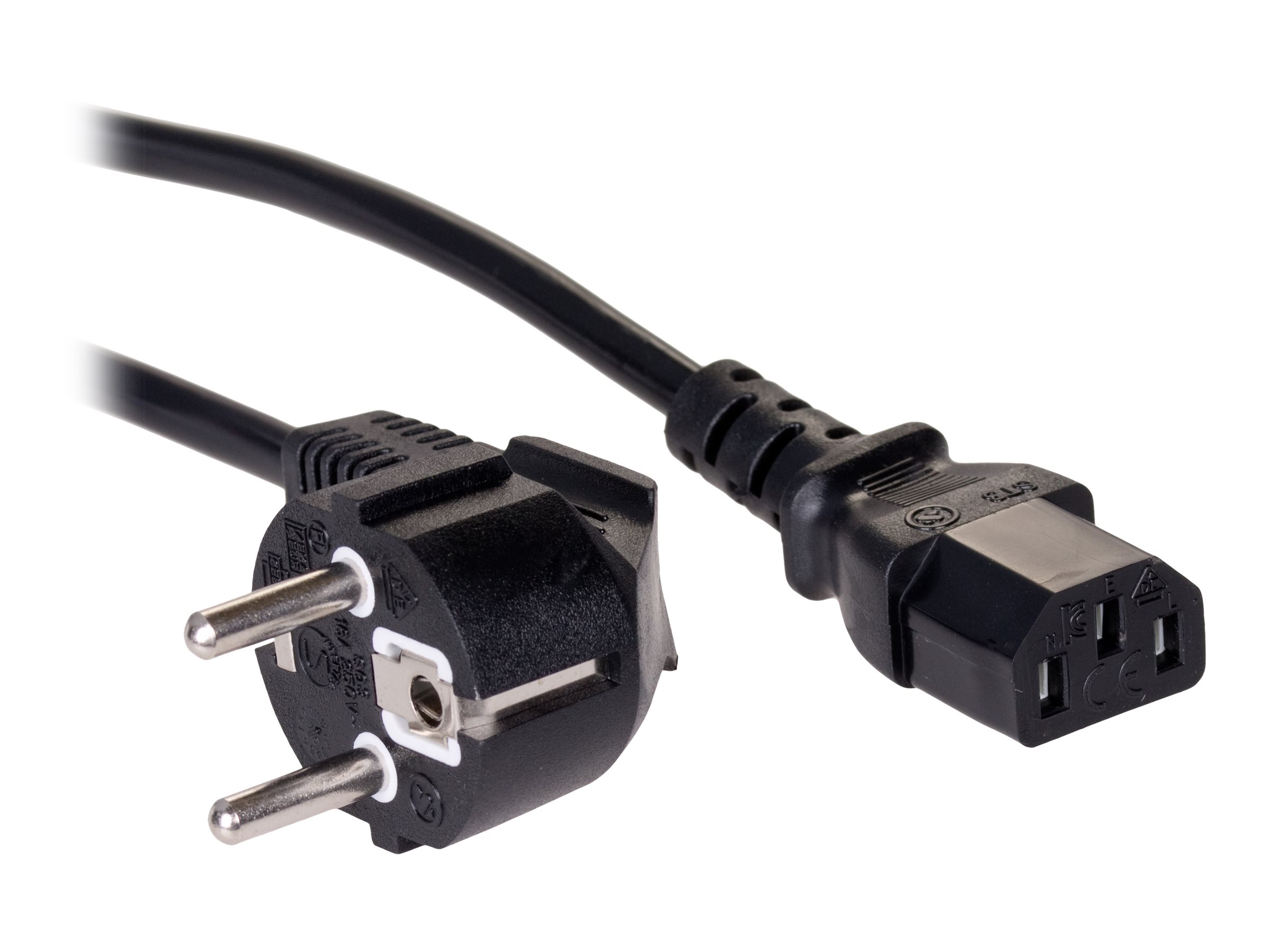 Akyga Pro Series AK-PC-01A Strømkabel 1.5m Sort