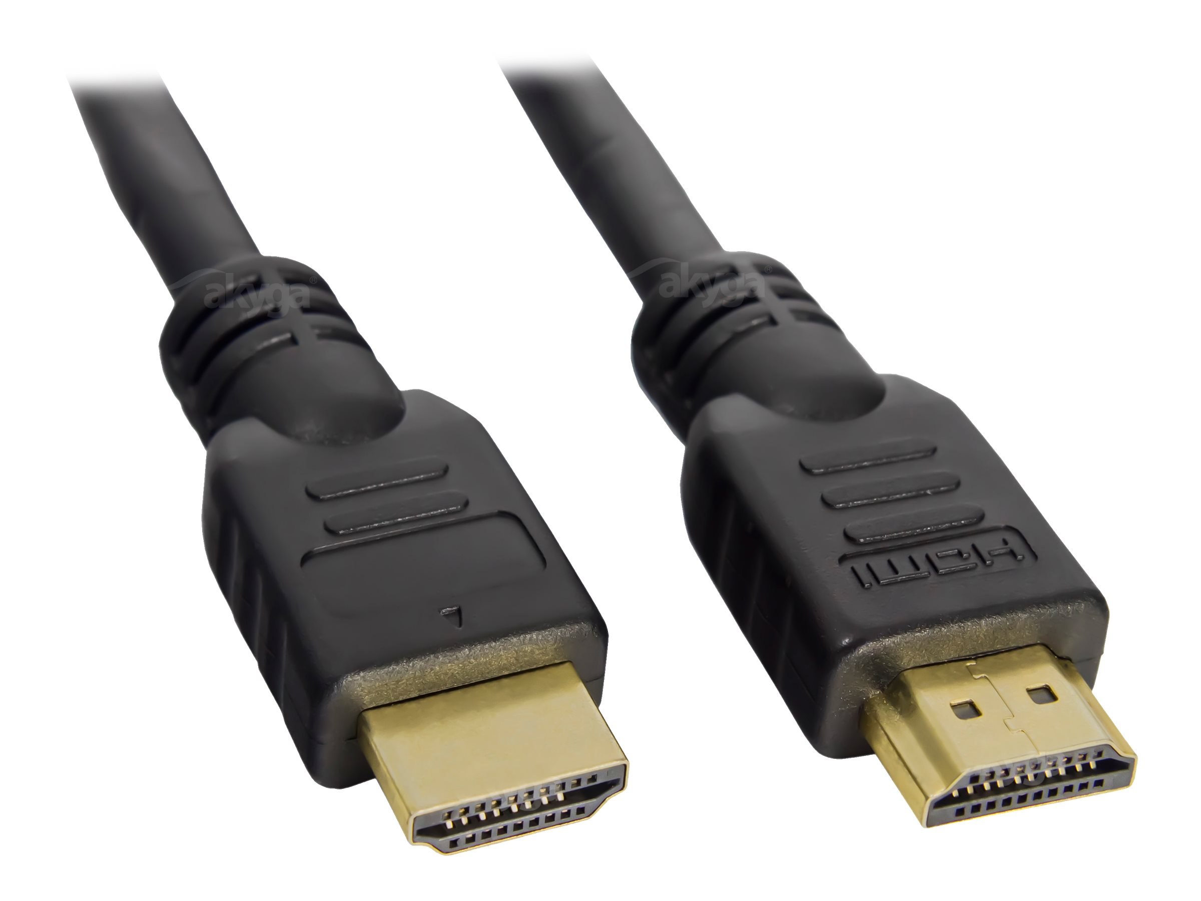 Akyga HDMI-kabel med Ethernet 3m Sort