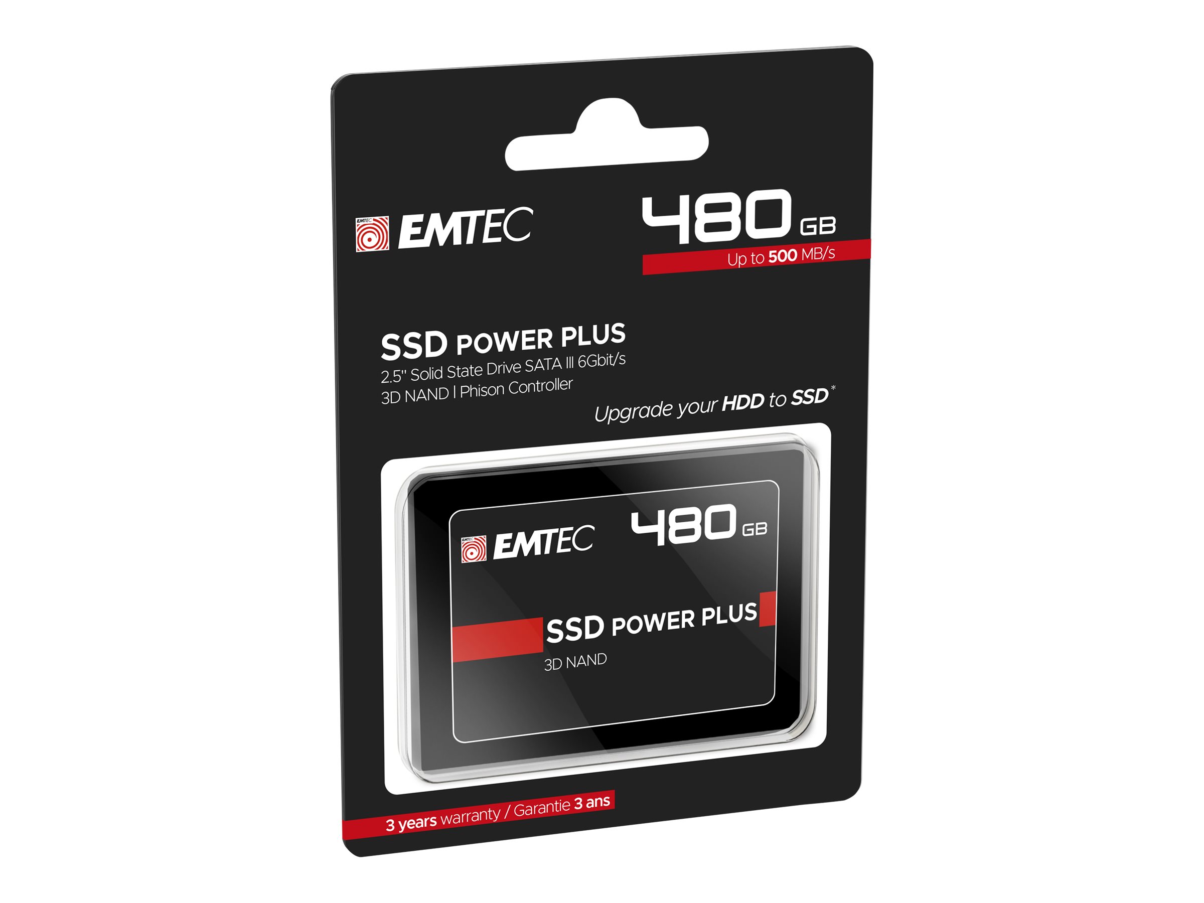 EMTEC SSD X150 Power Plus 3D NAND 480GB 2.5 SATA-600