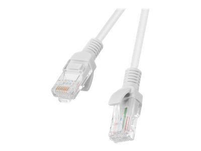 Lanberg CAT 5e Ikke afskærmet parsnoet (UTP) 10m Patchkabel Grey RAL 7035