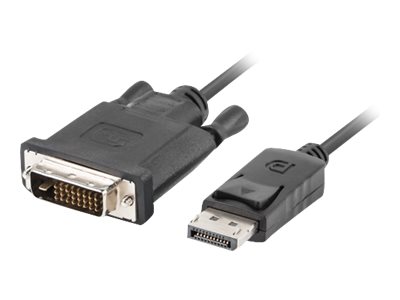 Lanberg Videoadapterkabel 3m Sort