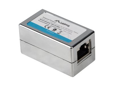 Lanberg CAT 6 Kabel med folie og kobberfletning (FTP) Netværksadapter Sølv