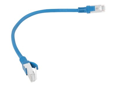 Lanberg CAT 5e Ikke afskærmet parsnoet (UTP) 25cm Patchkabel Blå RAL 5012