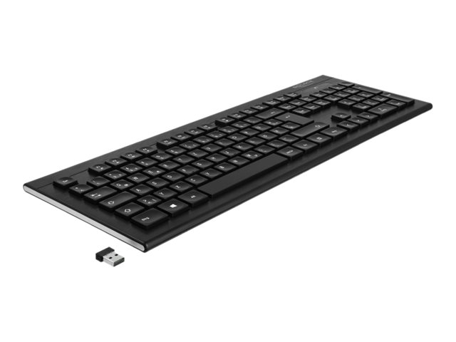 DeLOCK Tastatur Trådløs Tysk