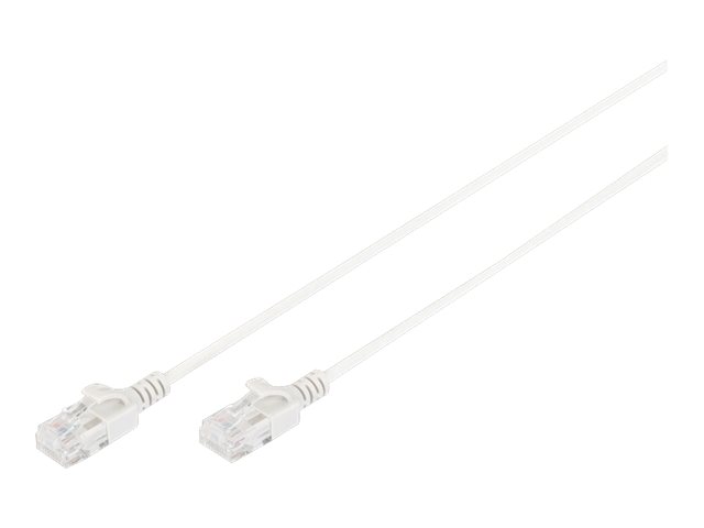 CAT 6 U-UTP Slim Patch Cord - CU - LSZH AWG 28/7 - Length 1m - Grey