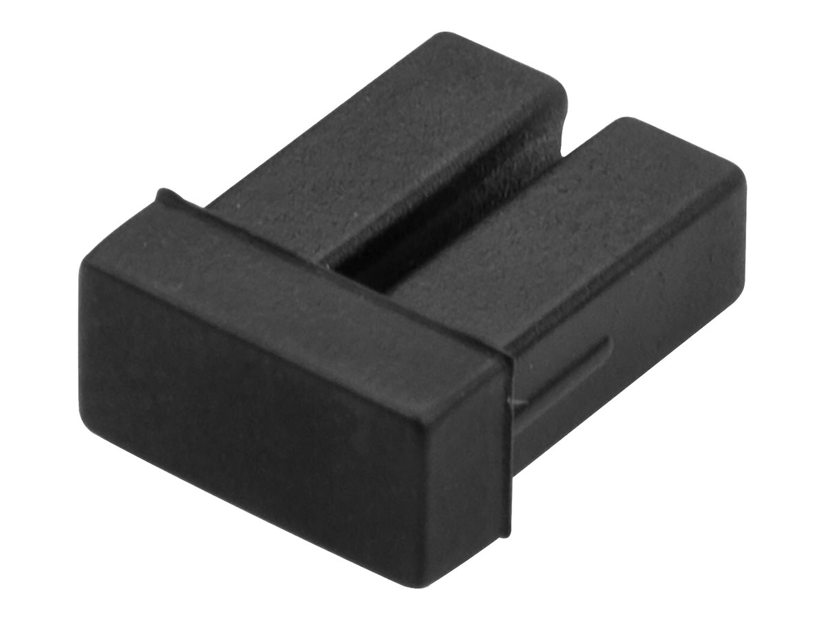 StarTech.com LC SFP Dust Covers 10pk - Fiber Optic Dust Caps - SFP Port Dust Covers (SFPLCCAP10) Sort