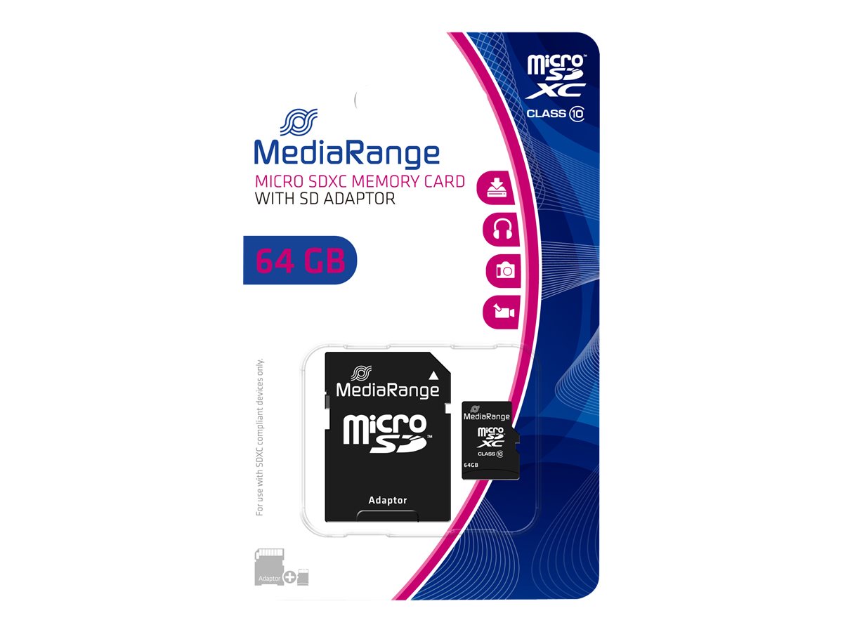 MediaRange microSDXC 64GB 60MB/s