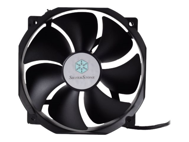 SilverStone FHP141 Processorblæser 1-pack Sort 140 mm