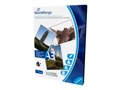 MediaRange Fotopapir A3 (297 x 420 mm) 50ark MRINK109