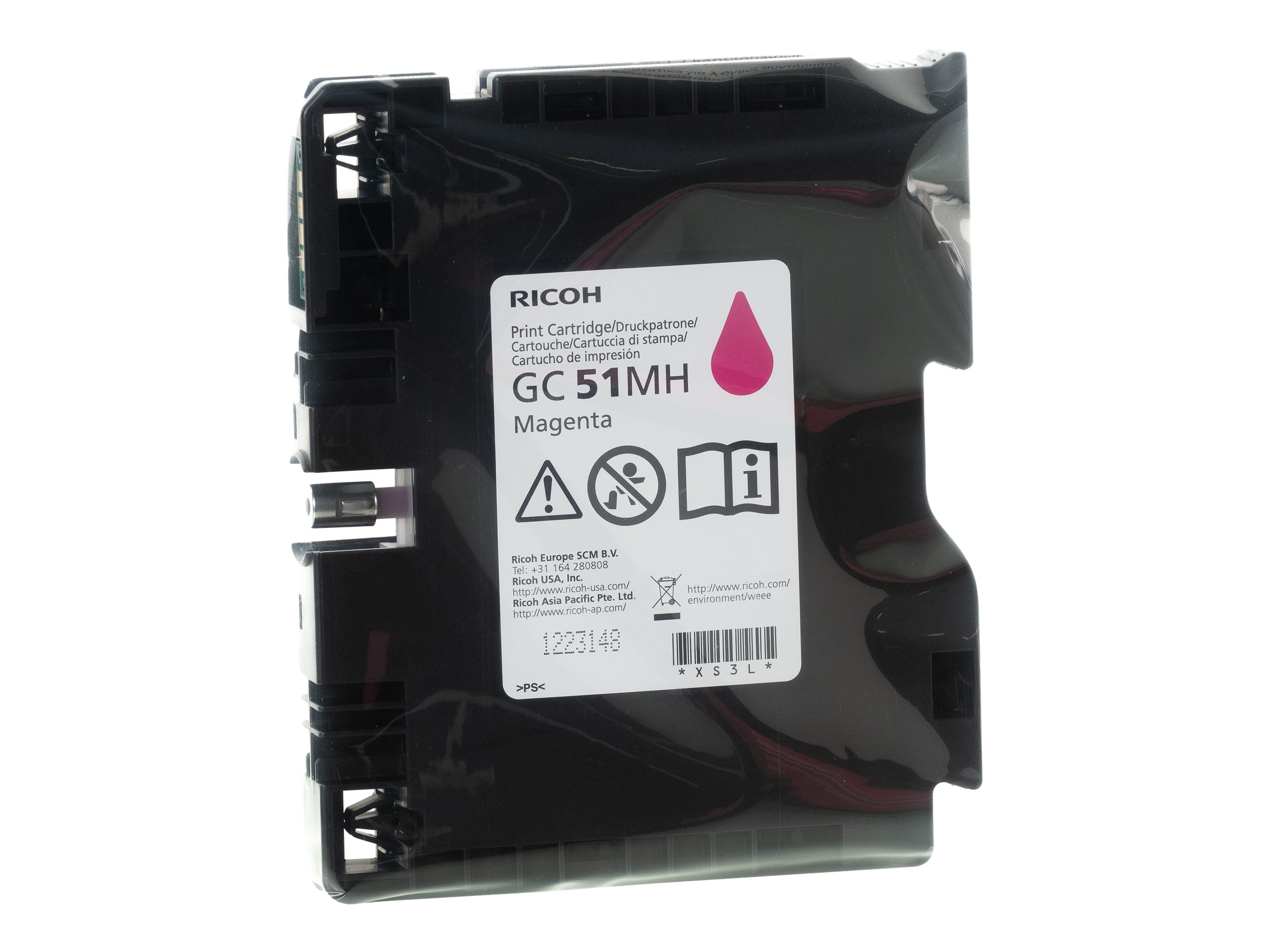 Ricoh GC 51MH Magenta 2500 sider Blæk 405864
