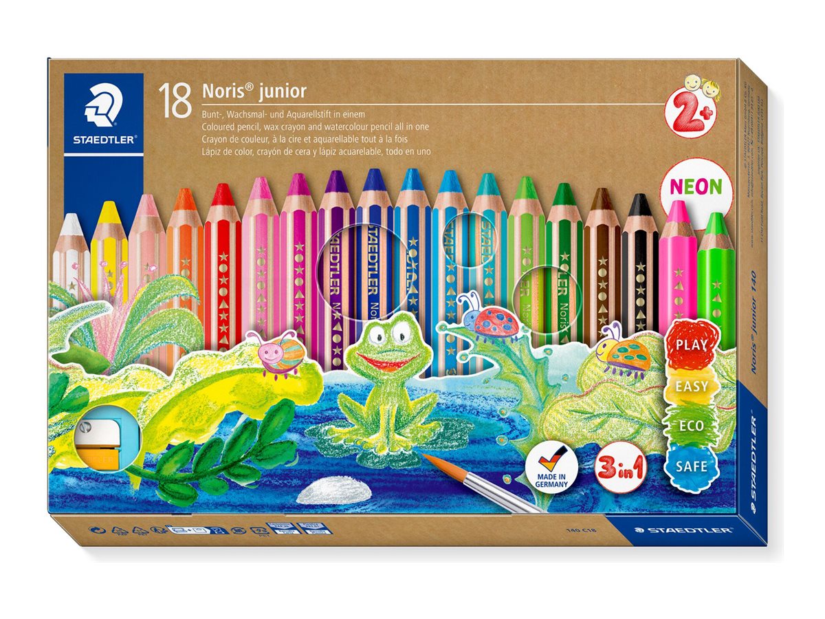 STAEDTLER buddy 3 in 1 Farvet blyant 9.5mm