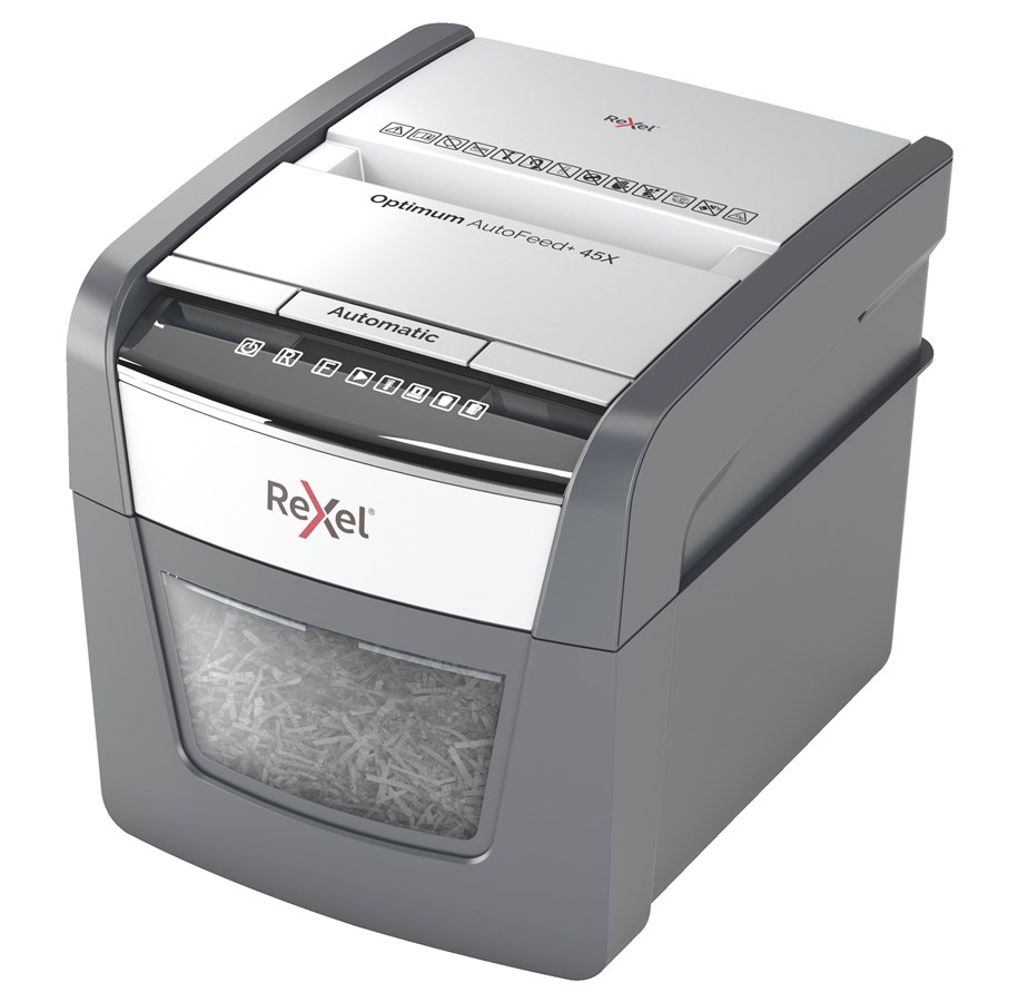 Rexel Makulator Optimum AutoFeed+ 45X krydsmakulering