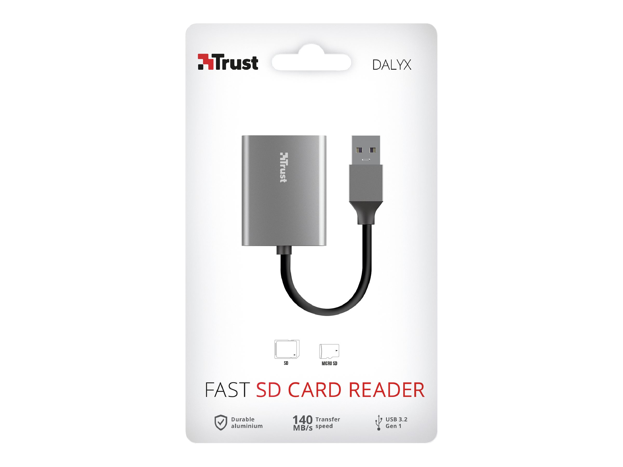 Trust Dalyx Kortlæser USB 3.2 Gen 1