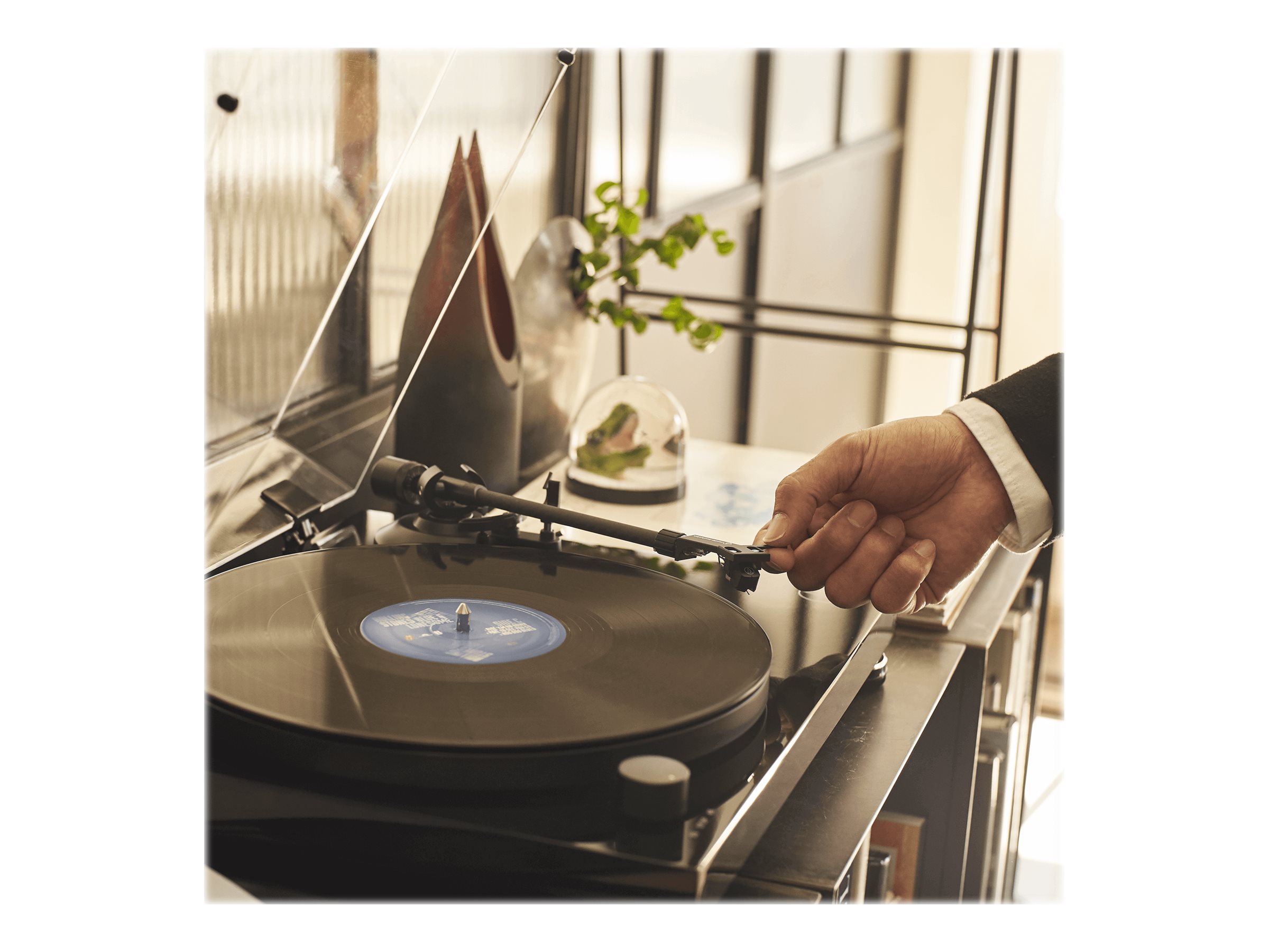 Audio-Technica AT-LPW50PB Pladespiller Stereo Sort