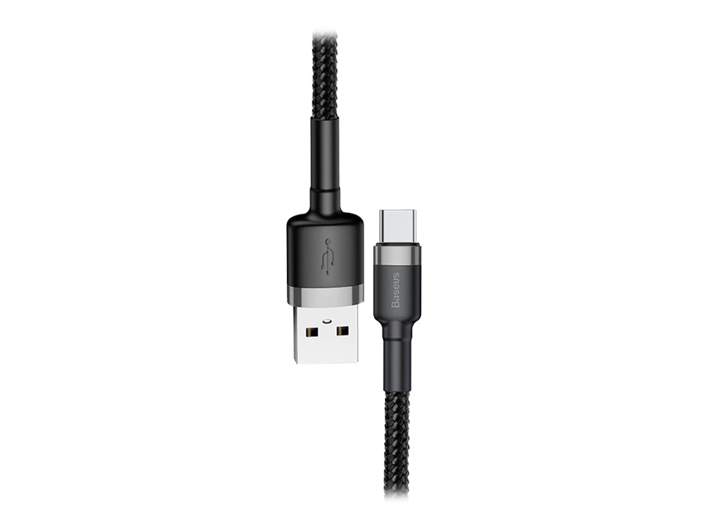Baseus Cafule USB Type-C kabel 3m Sort Grå