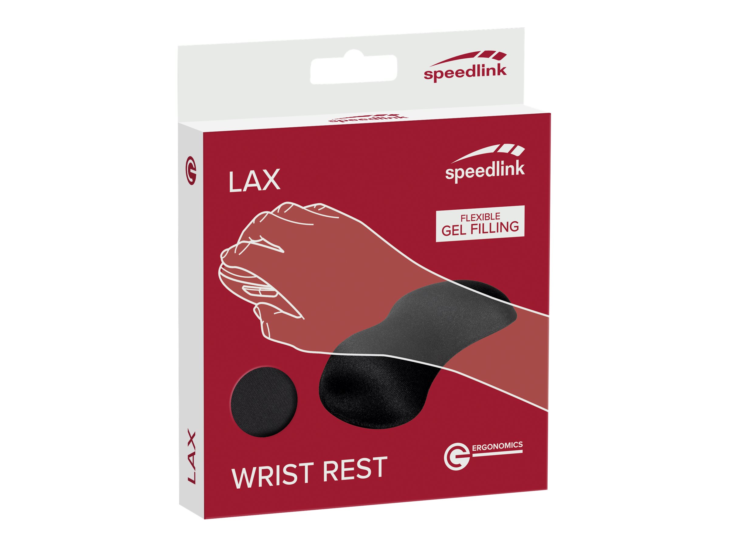 SPEEDLINK LAX Mus/trackpad-håndledsstøtte