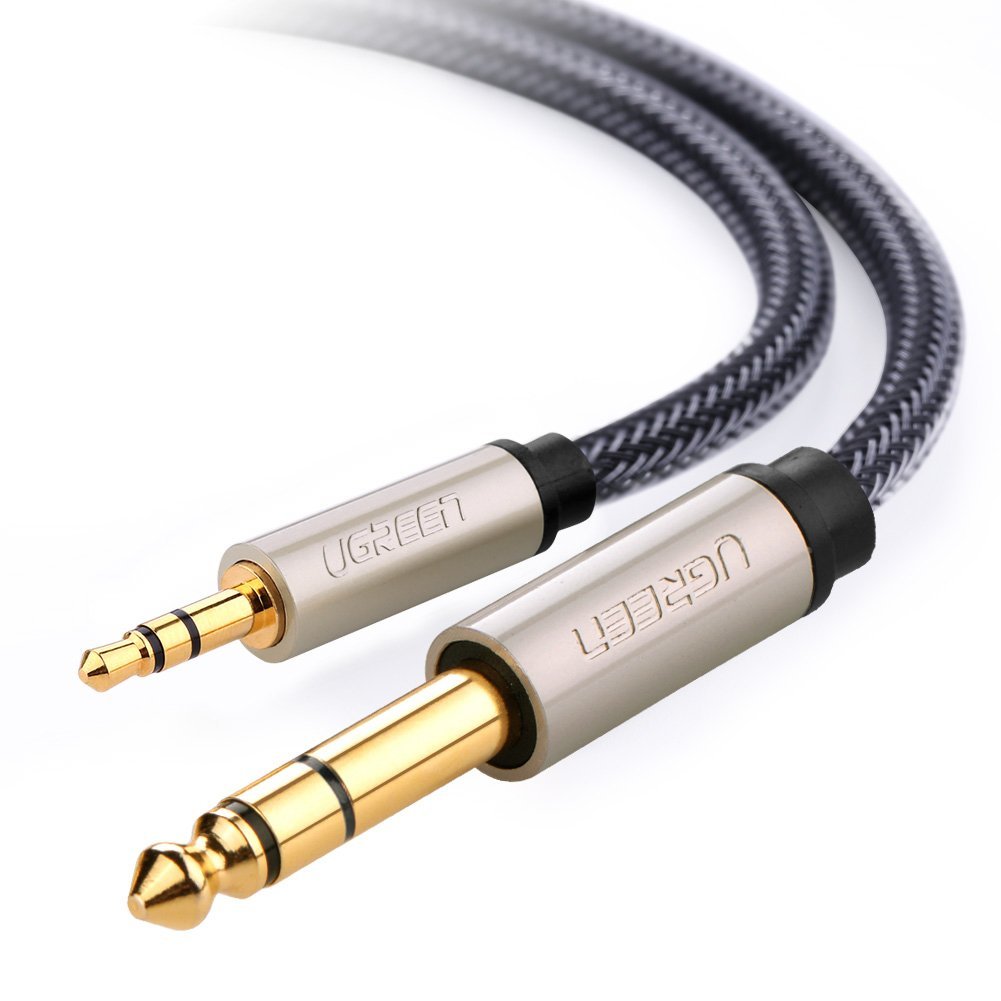 Ugreen 10625 Audiokabel Sort 1 m