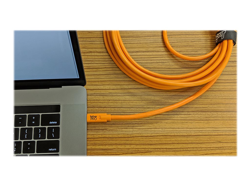 Tether Tools TetherPro USB Type-C kabel 4.6m Orange