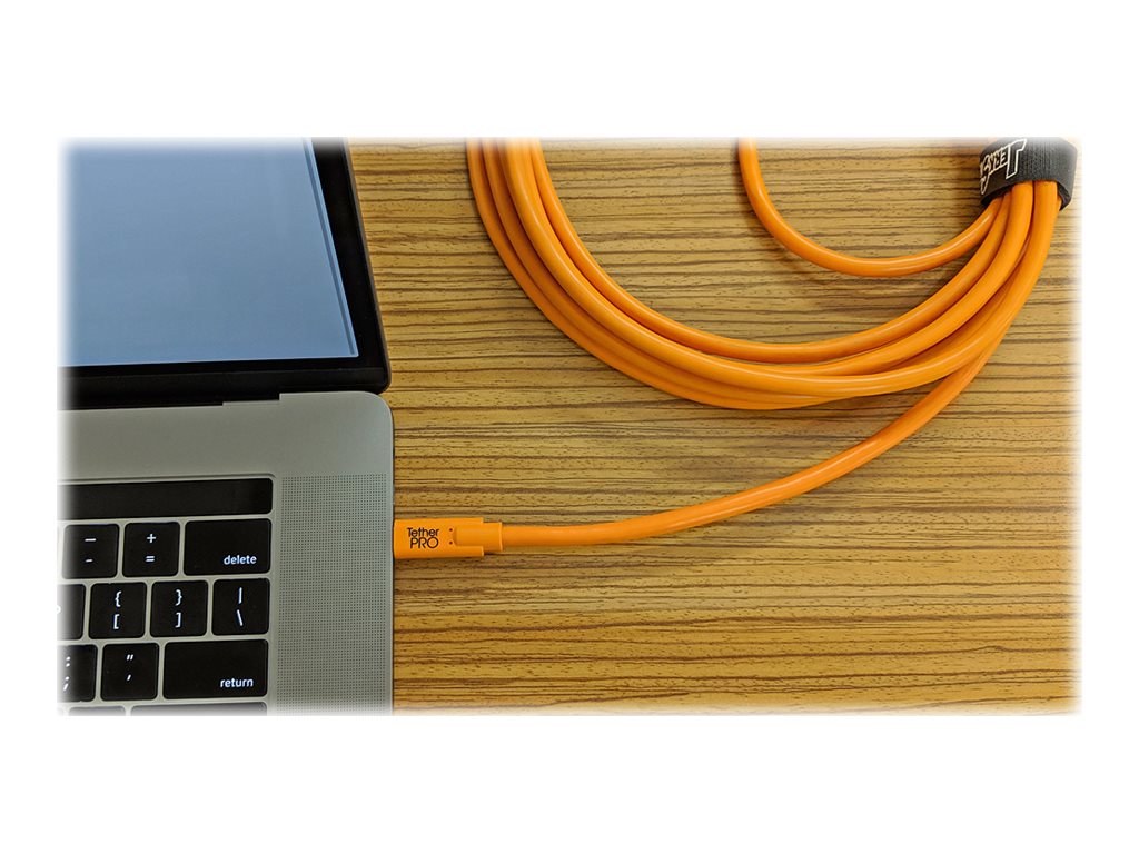 Tether Tools TetherPro USB Type-C kabel 4.6m Orange