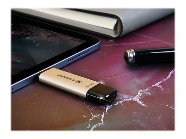 Transcend JetFlash 930C 512GB USB 3.2 Gen 1 / USB-C USB stick Guld