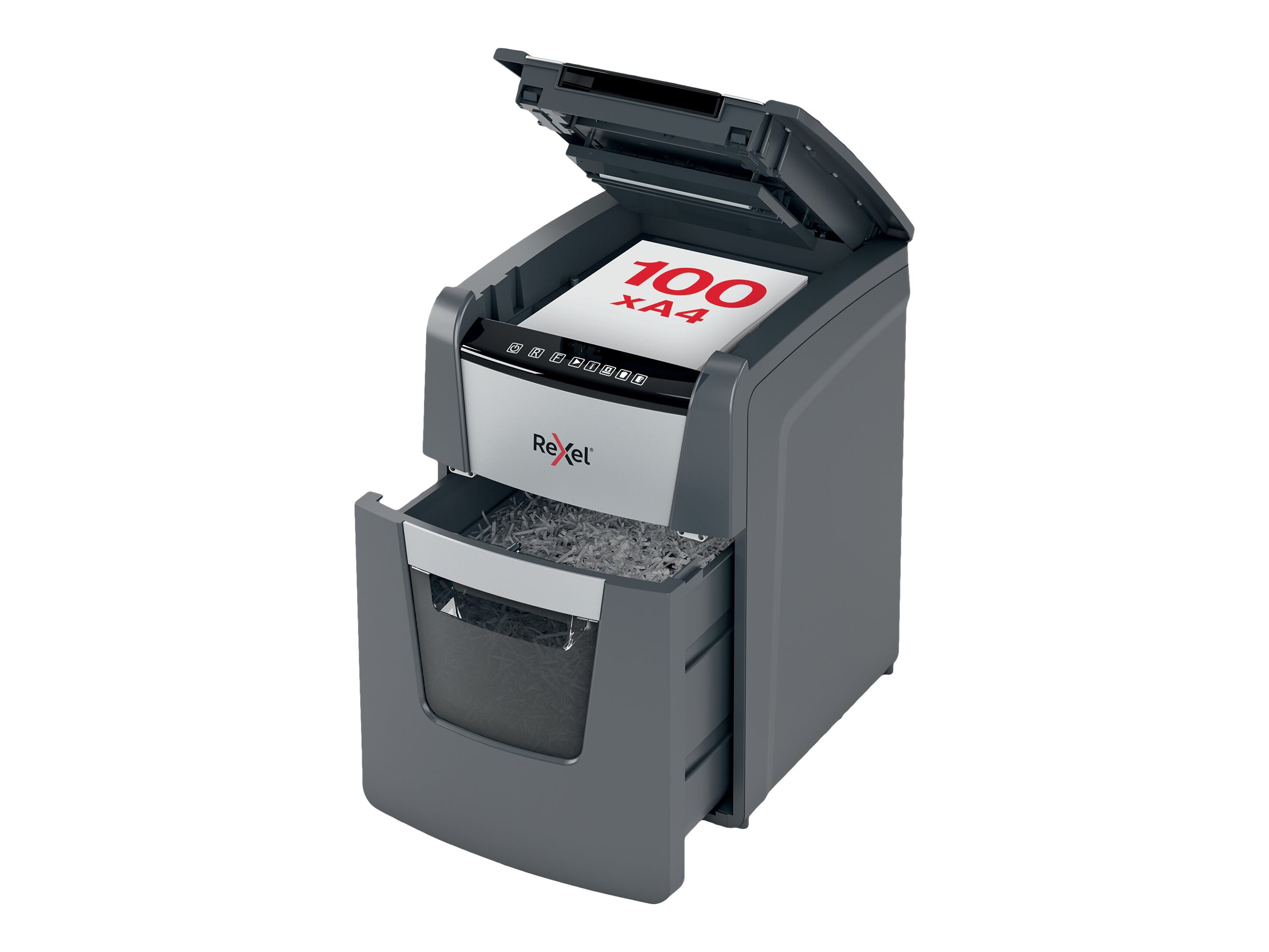 Rexel Optimum AutoFeed+ Makulator Micro-cut 2 x 15 mm