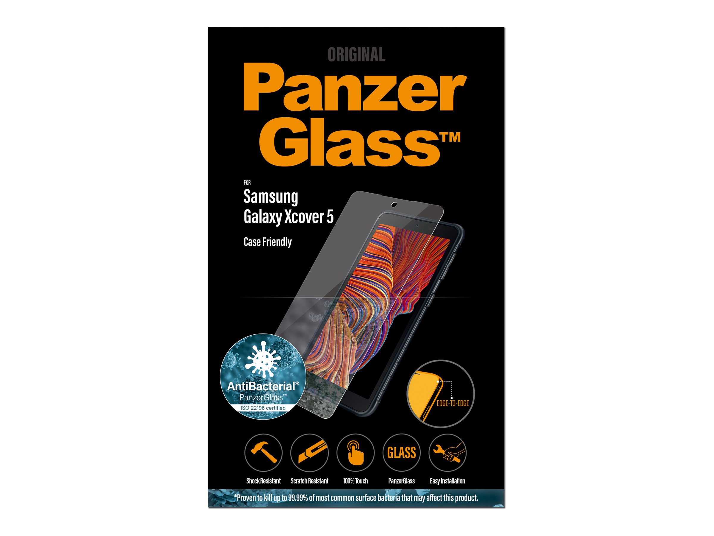 PanzerGlass Skærmbeskytter Sort Samsung Galaxy Xcover 5