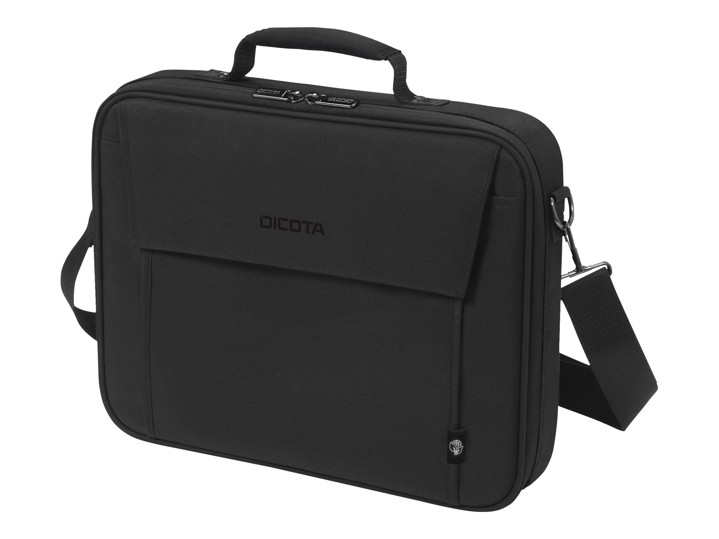 DICOTA Eco Multi Bæretaske 15.6 Metal 300D RPET polyester Sort