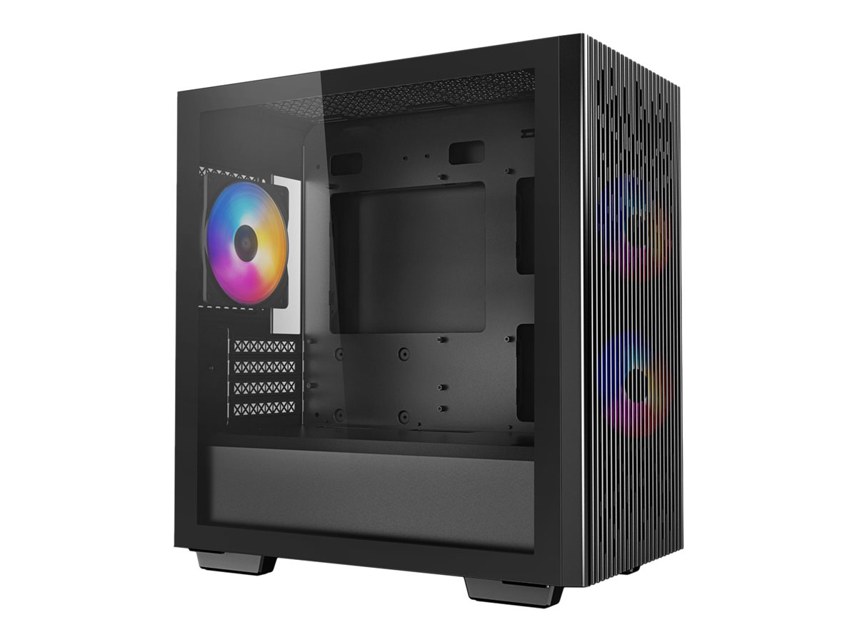 DeepCool MATREXX 40 3FS Tower Micro ATX Strømforsyning Sort