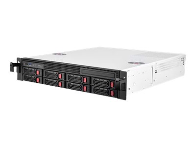 SilverStone RM21-308 Rackversion Micro ATX Sort Sølv