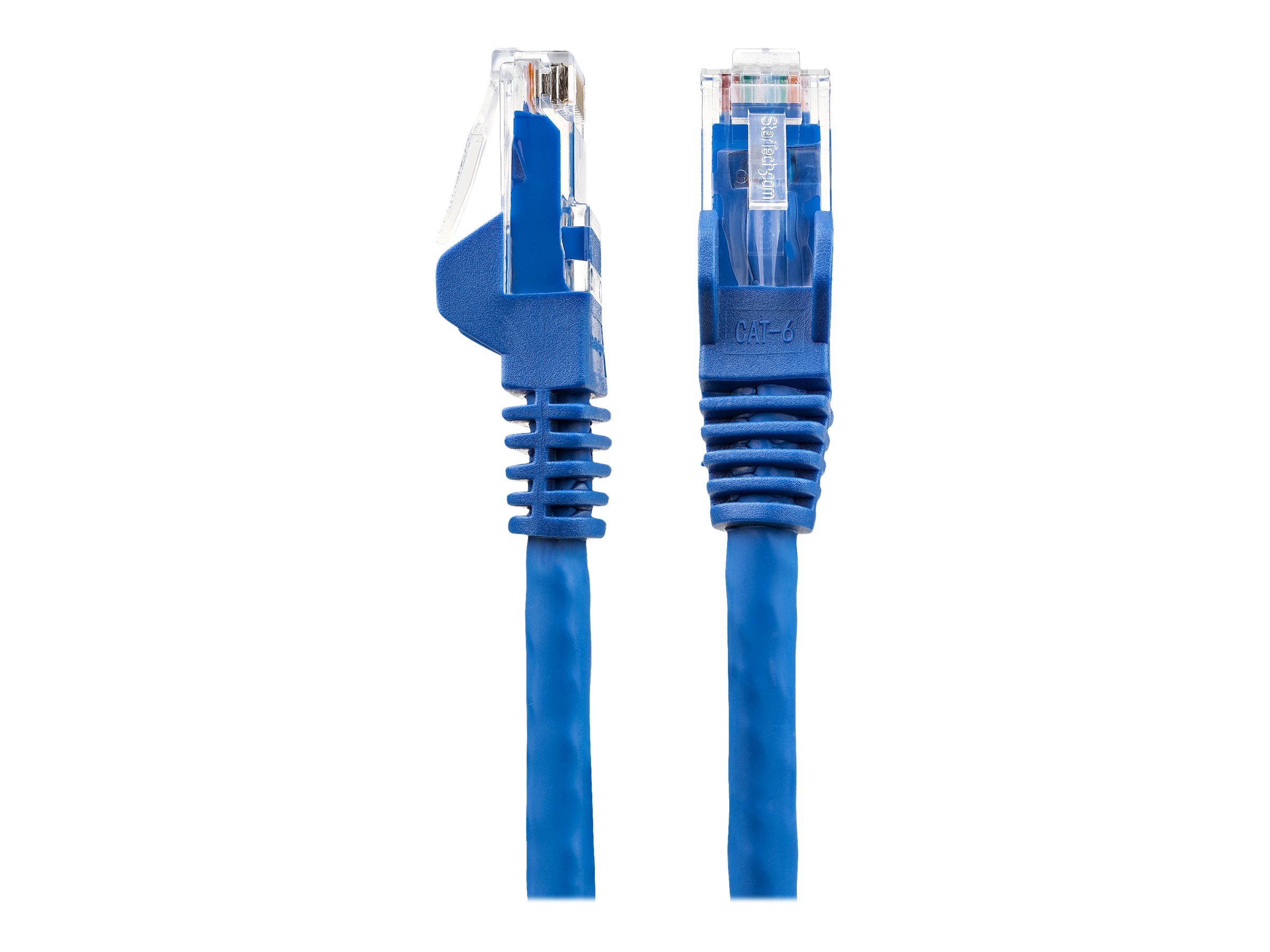 StarTech.com 3m LSZH CAT6 Cable, 10 Snagless RJ45 100W Network Patch Cord Strain Relief, CAT 6 10GbE UTP, Blue, Individually Tested/ETL, Low Smoke Zero Halogen - Category 6 - 24AWG (N6LPATCH3MBL) CAT 6 Ikke afskærmet parsnoet (UTP) 3m Patchkabel Blå