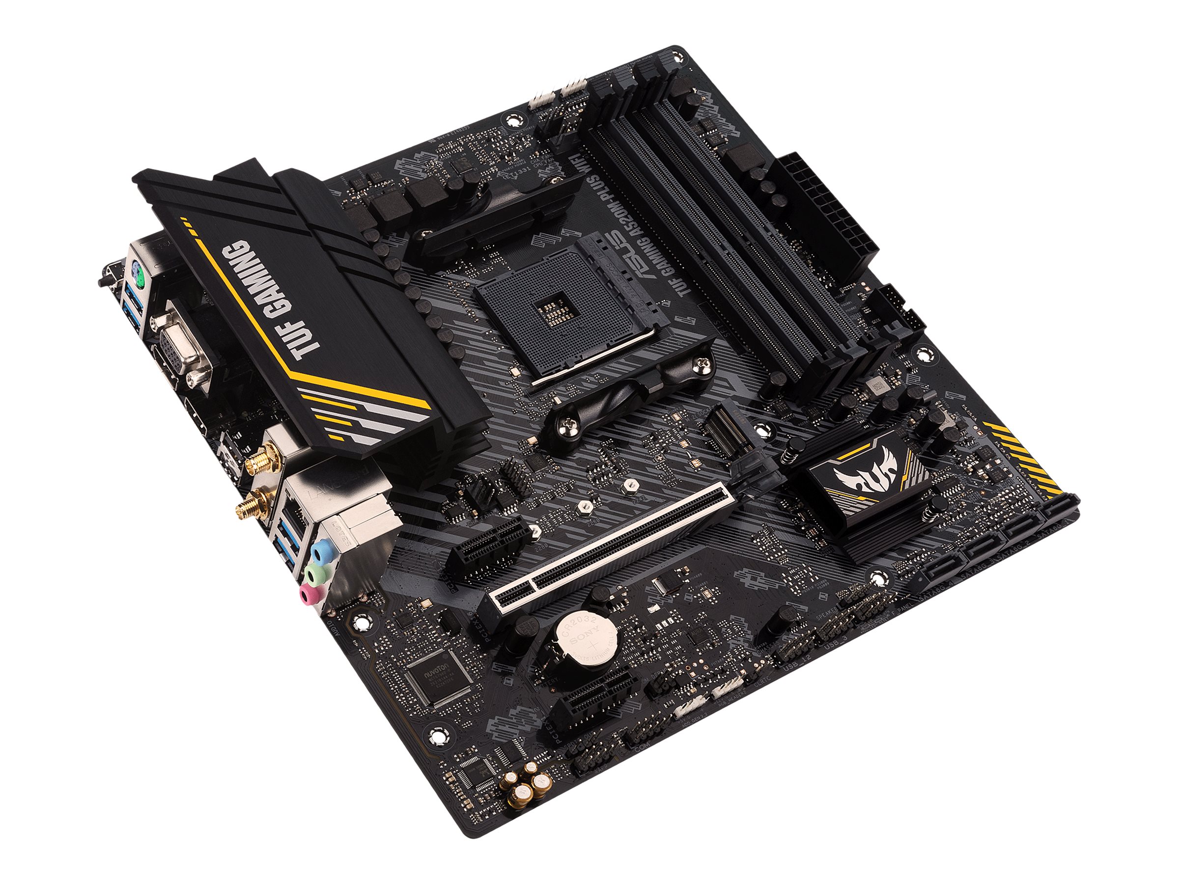 ASUS TUF GAMING A520M-PLUS WIFI Micro-ATX AM4 AMD A520