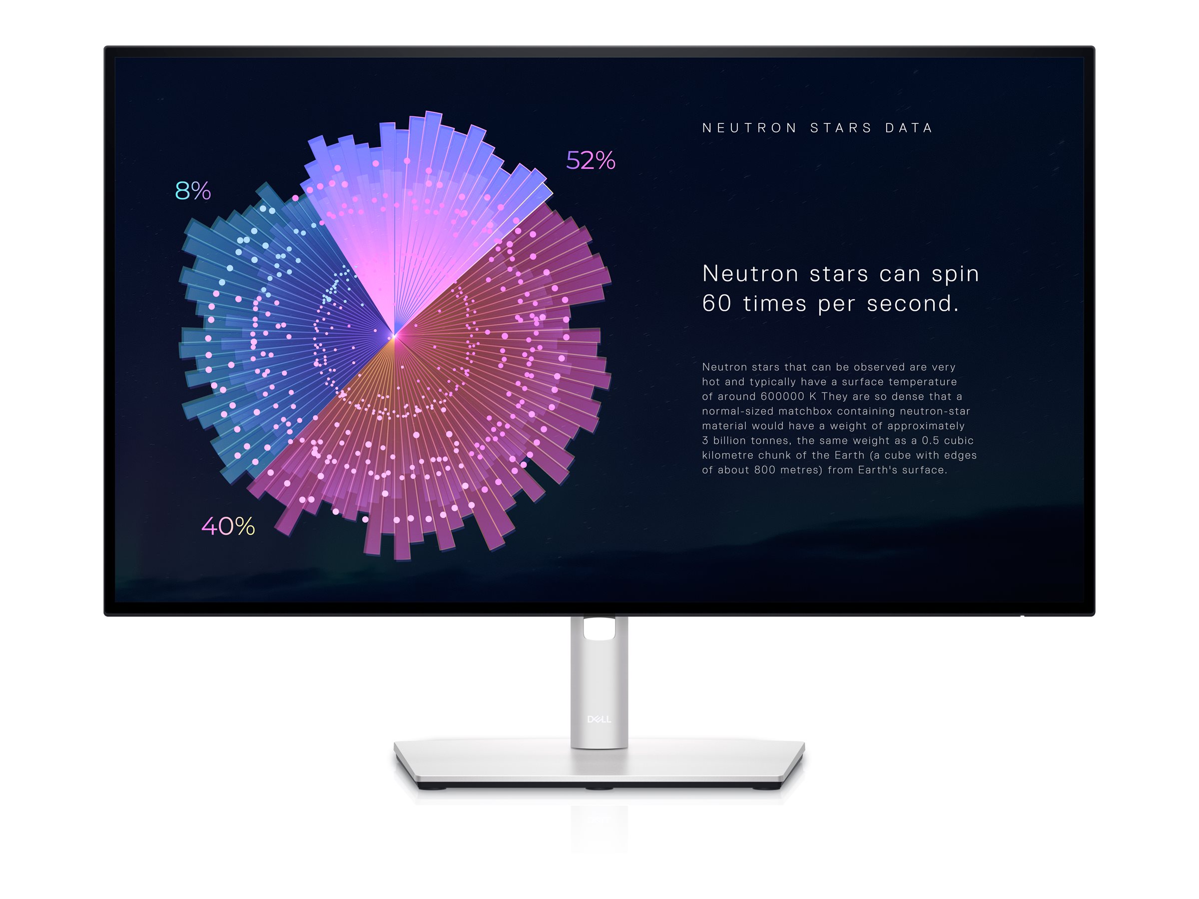 Dell UltraSharp U2722DE 27 IPS 2560 x 1440 (2K) HDMI DisplayPort USB-C 60Hz
