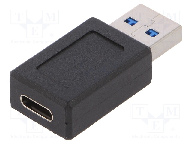 USB 3.0 SuperSpeed adaptor, black - USB-C male > USB 3.0 female (Type A)