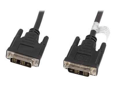 Lanberg DVI-kabel 3m Sort