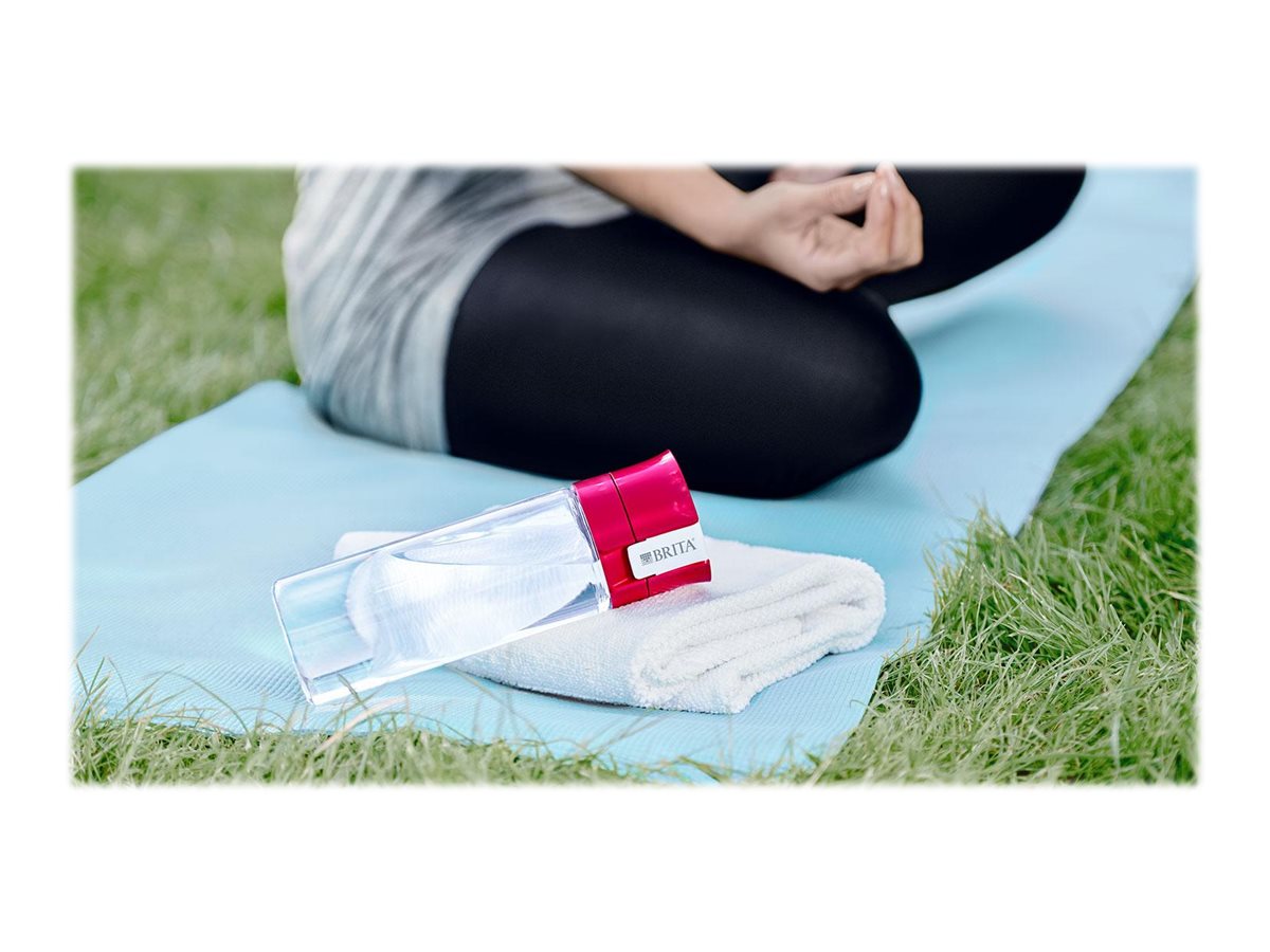Brita Vital peach 2-disc filter bottle
