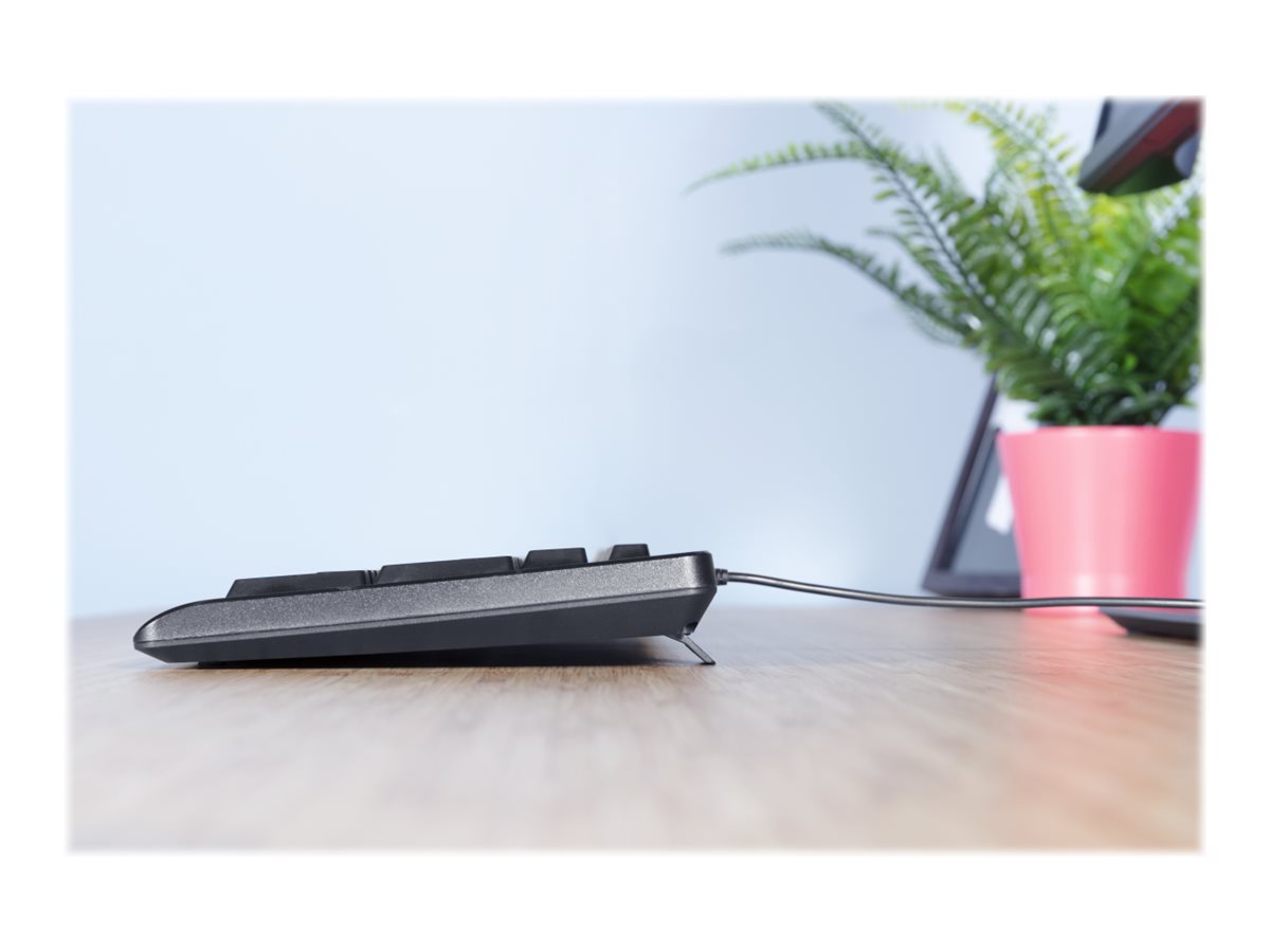 Trust TK-150 Tastatur Membran Kablet Tysk